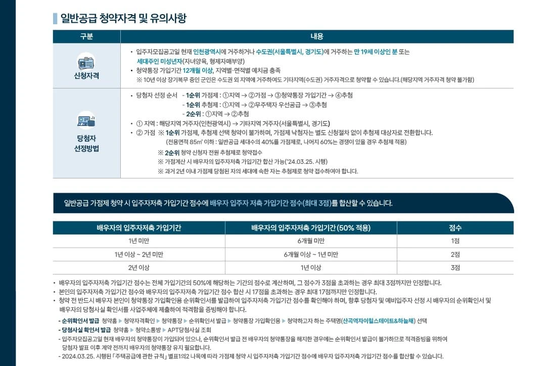 산곡 자이힐스하늘채 최신 주거 트렌드 반영한 평면 구조 안내